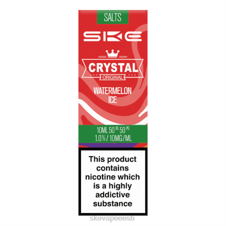 SKE Vape Pen - SKE kristalne nikkelsool - 10 ml arbuusi jää BD60X119