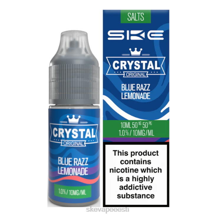 SKE Vape Website - SKE kristalne nikkelsool - 10 ml sinine razzi limonaad BD60X111